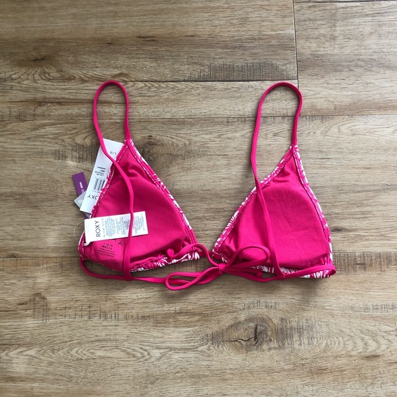 Roxy Blooming Ride Triangle Bikini Top - Picture 2 of 5